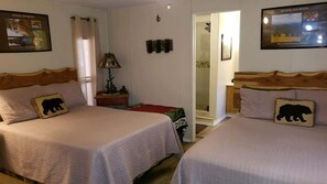 2 chambres, fer et planche Ă repasser, Wi-Fi, draps fournis