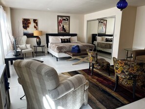 Design-Ferienhütte, Bergblick | Wohnbereich