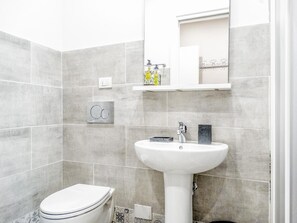 Deluxe Triple Room, Ensuite, City View | Bathroom | Shower, rainfall showerhead, free toiletries, hair dryer