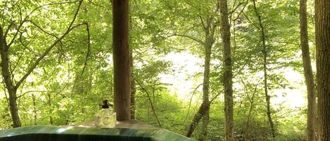 Decoración personalizada, muebles diferentes y ropa de cama