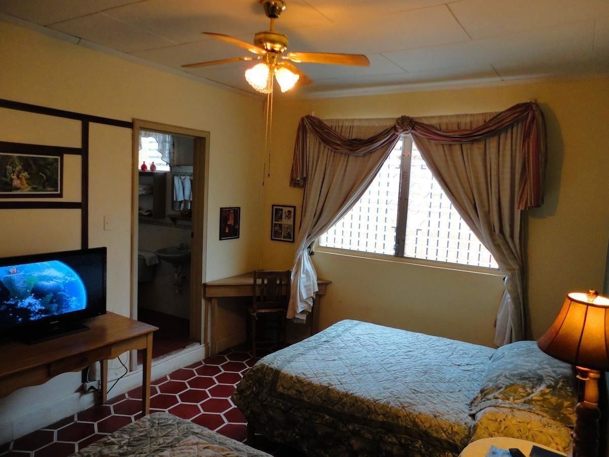 Kamar Standar, 1 Tempat Tidur Double | Brankas, meja kerja, ruang kerja ramah laptop, dan kedap suara