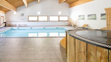 Una piscina climatizada