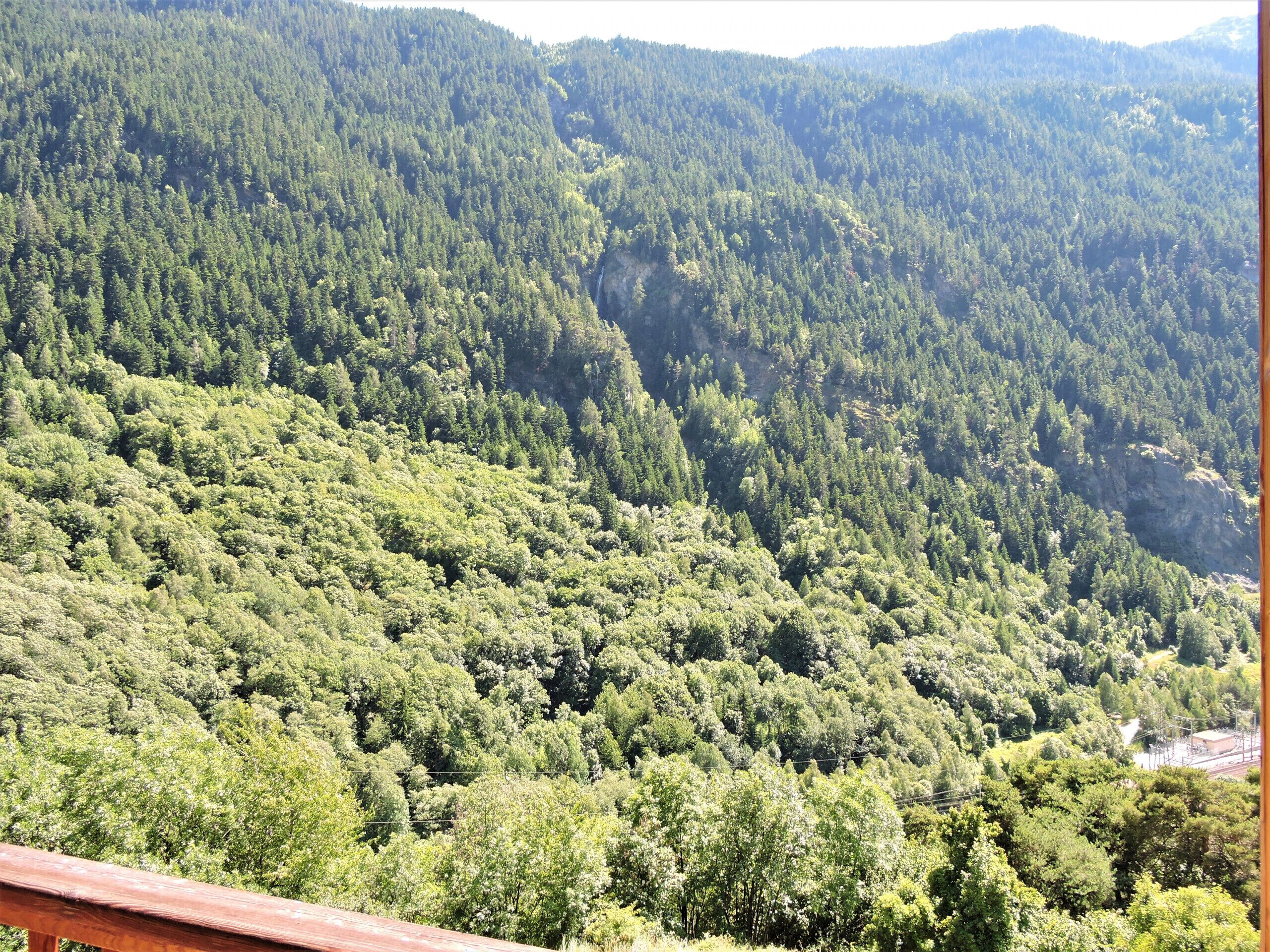 Vue depuis l’hébergement