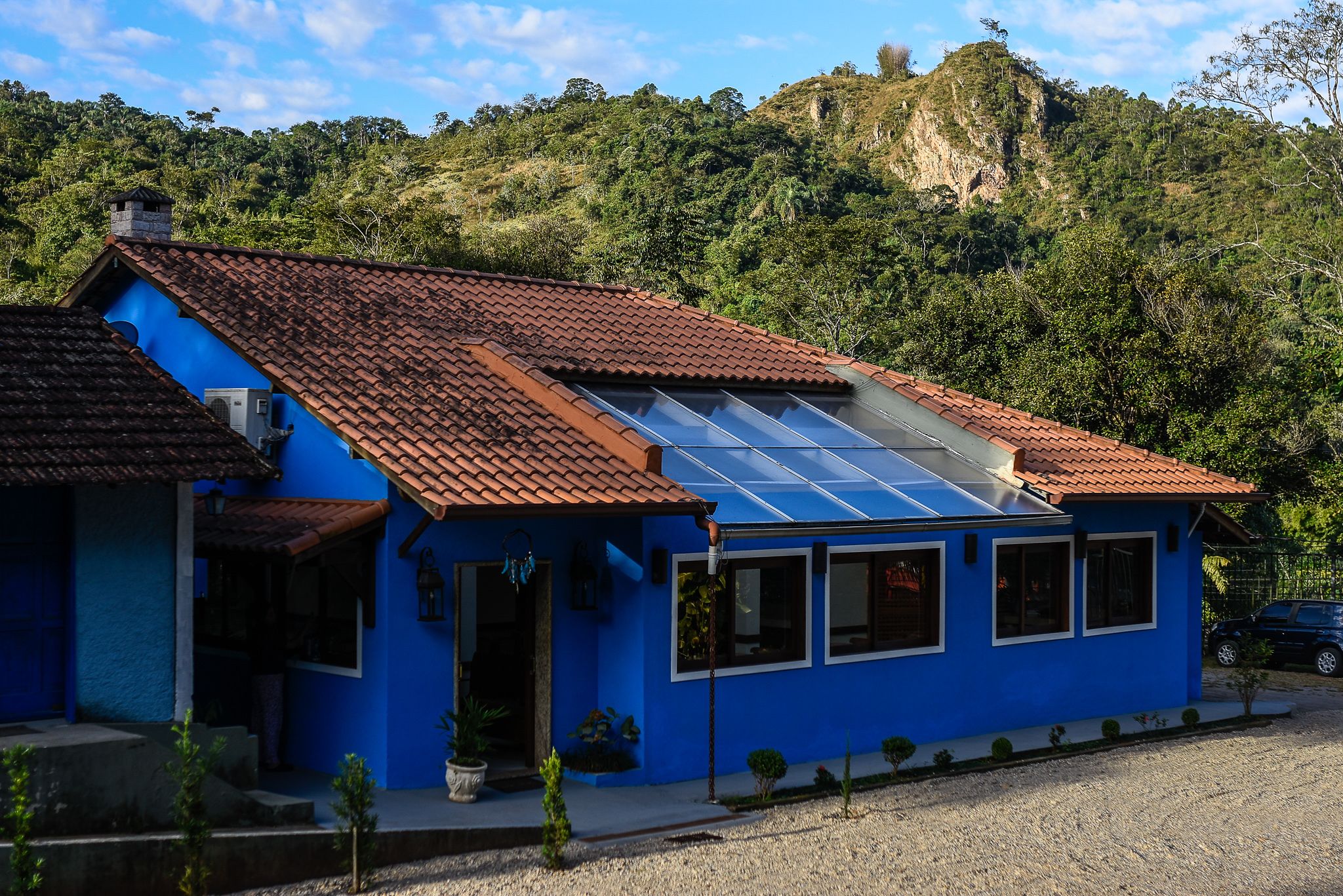 Fachada da propriedade