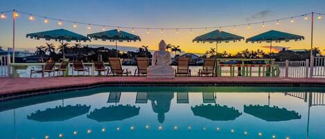 Außenpool, beheizter Pool