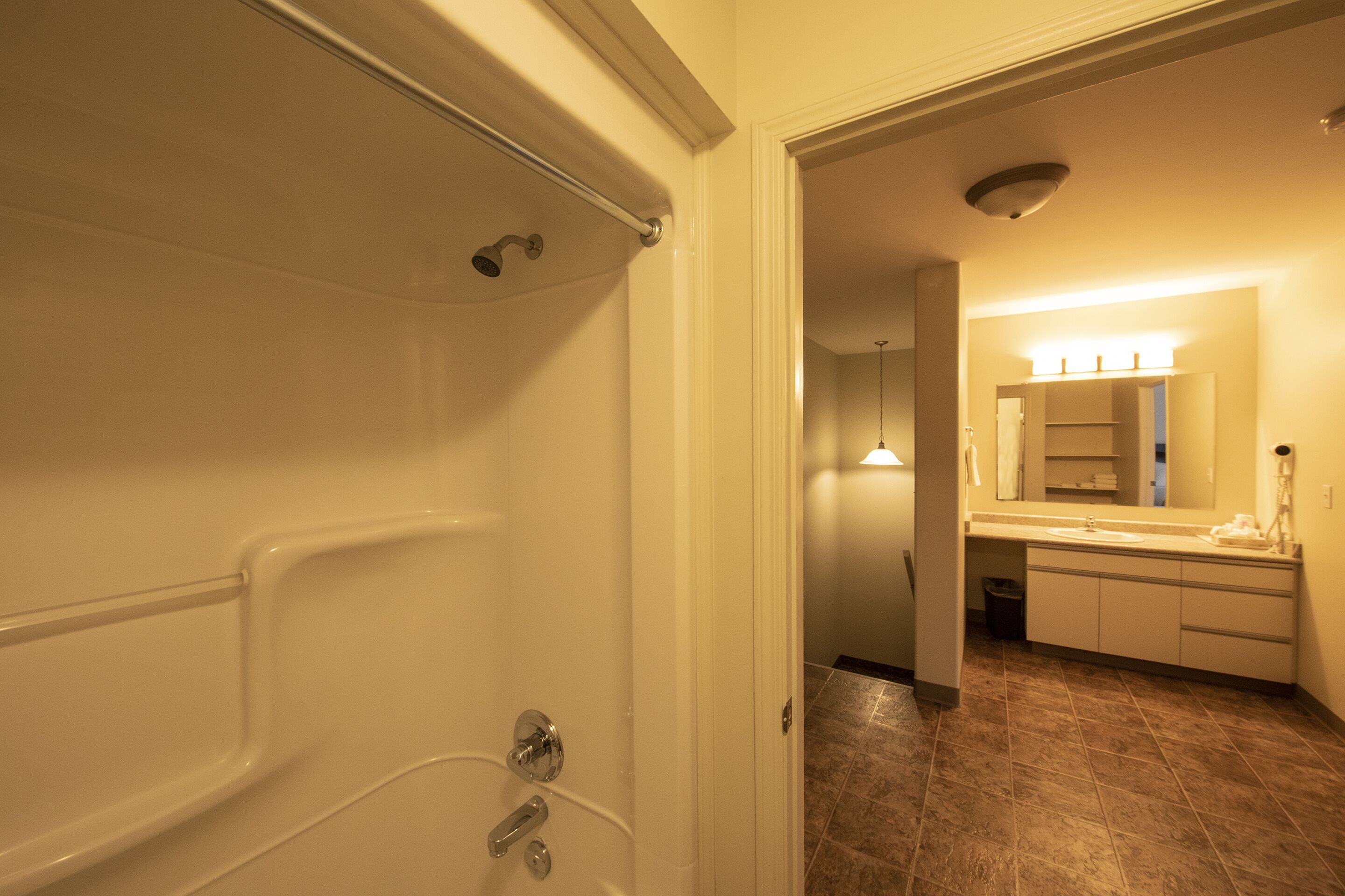 condominium suite | bathroom shower