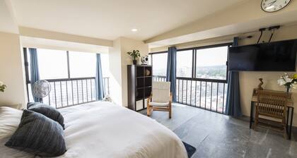 ★ Air Lux★ Jardín panorámico en la azotea + estacionamiento