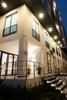 Fachada de la propiedad