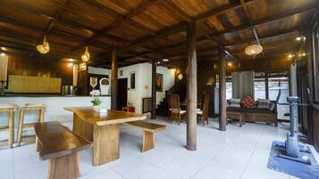 Villa, 4 Bedrooms, Garden View | Private kitchen | Full-sized fridge, microwave, toaster, blender