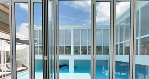 Seasonal outdoor pool