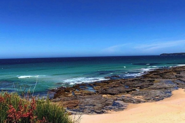 Beach nearby, sun loungers