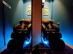 Massage dans la chambre