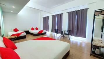 Family Room, 3 Bedrooms | Desk, soundproofing, free WiFi, bed sheets