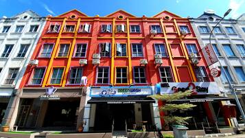 Fachada da propriedade