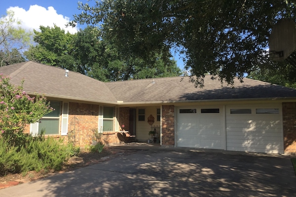 Driveway view/shared parking