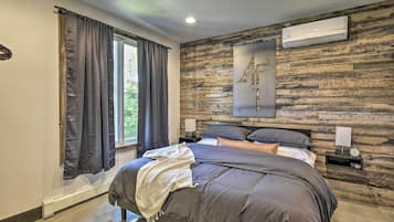 1 habitación, tabla de planchar con plancha, cuna de viaje y internet