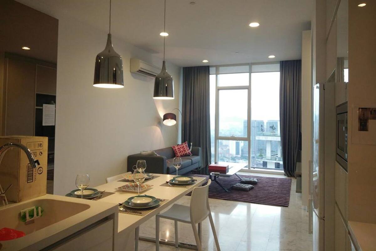 Deluxe Apartment | Living area | LCD TV