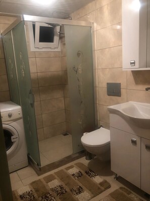 Villa, 2 Bedrooms | Bathroom | Shower, towels - Venus Apart (Izmir)