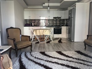Villa, 2 Bedrooms | Living area | LCD TV - Venus Apart (Izmir)