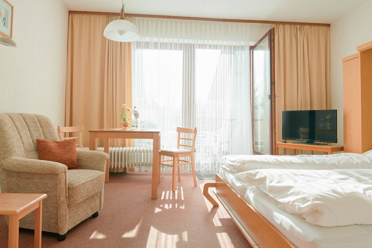 Wifi gratis y ropa de cama