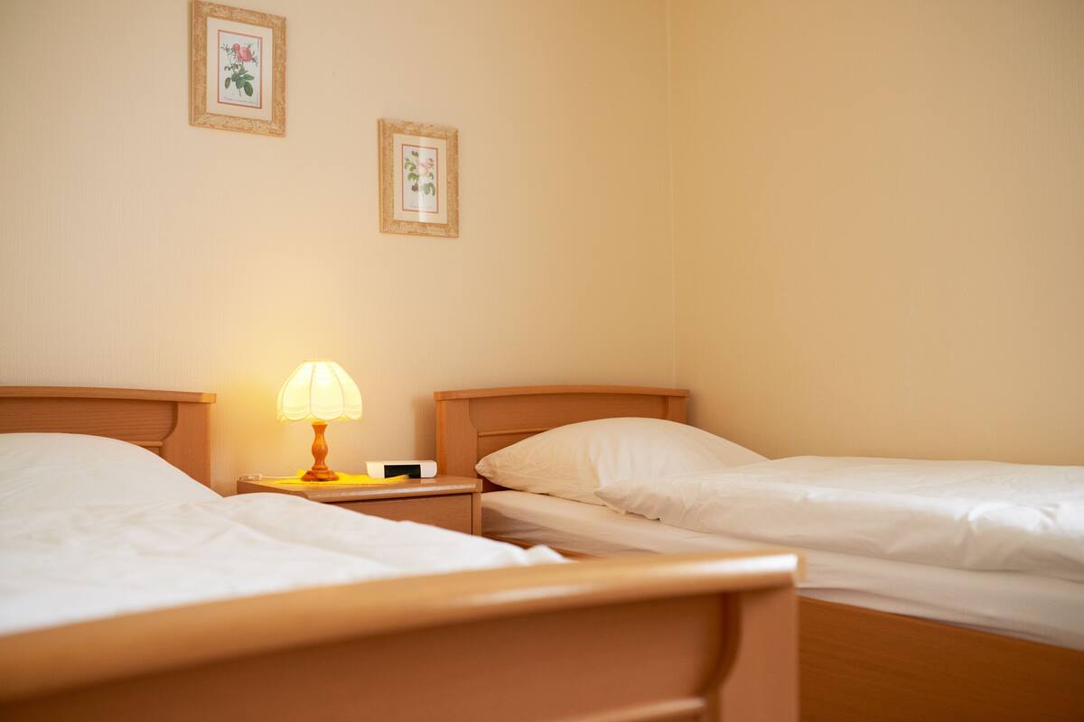 Free WiFi, bed sheets