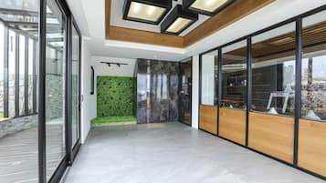 Overnatningsstedets facade