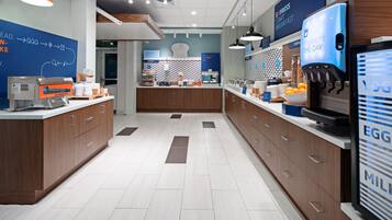 Frokostbuffé er inkludert hver dag