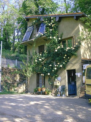 Façade de l’hébergement