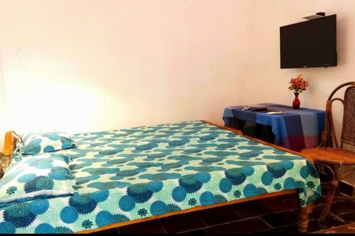 Economy Twin kamer (Non AC) | Een bureau, een laptopwerkplek, extra bedden (toeslag), gratis wifi