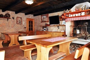 Breakfast area - Apartments Villa Venera (Labin)