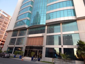 Façade de l’hébergement