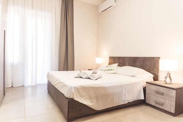 Apartment, 1 Schlafzimmer | 1 Schlafzimmer, kostenloses WLAN, Bettwäsche