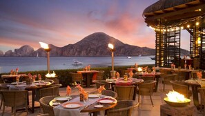 Outdoor dining - Prime location! Casa Dorada, Cabo San Lucas, Medano Beach (Cabo San Lucas)