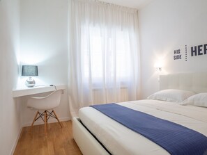 2 Schlafzimmer, Schreibtisch, Bügeleisen/Bügelbrett, kostenloses WLAN