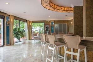 Sitteområde i lobbyen