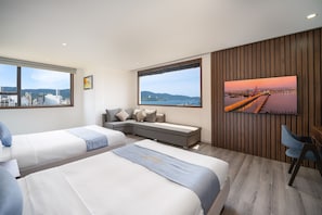 Studiosuite – executive | Utsikt mot strand/hav