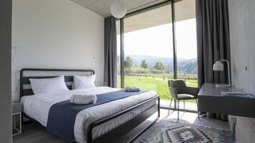 Standard Double Room | Premium bedding, desk, laptop workspace, blackout drapes