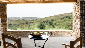 Exclusive Studio, Sea View (Aello) | Balcony view