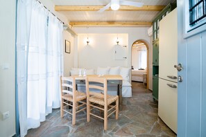 Signature Suite, Sea View (Iris) | Down comforters, memory foam beds, in-room safe, individually decorated - Iris Villa (Kea)