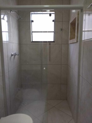 Dusche, Handtücher, Seife