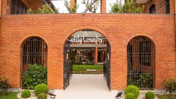 Fachada da propriedade