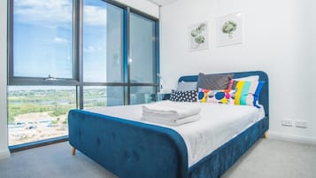 公寓 (1 Bedroom) | 1 多间卧室、熨斗/熨衣板、免费 WiFi、床单