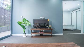 Apartment (1 Bedroom) | Living room | 42-inch TV with digital channels