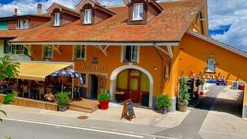 Façade de l’hébergement