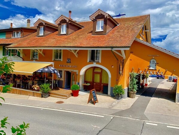 Façade de lâhĂ©bergement