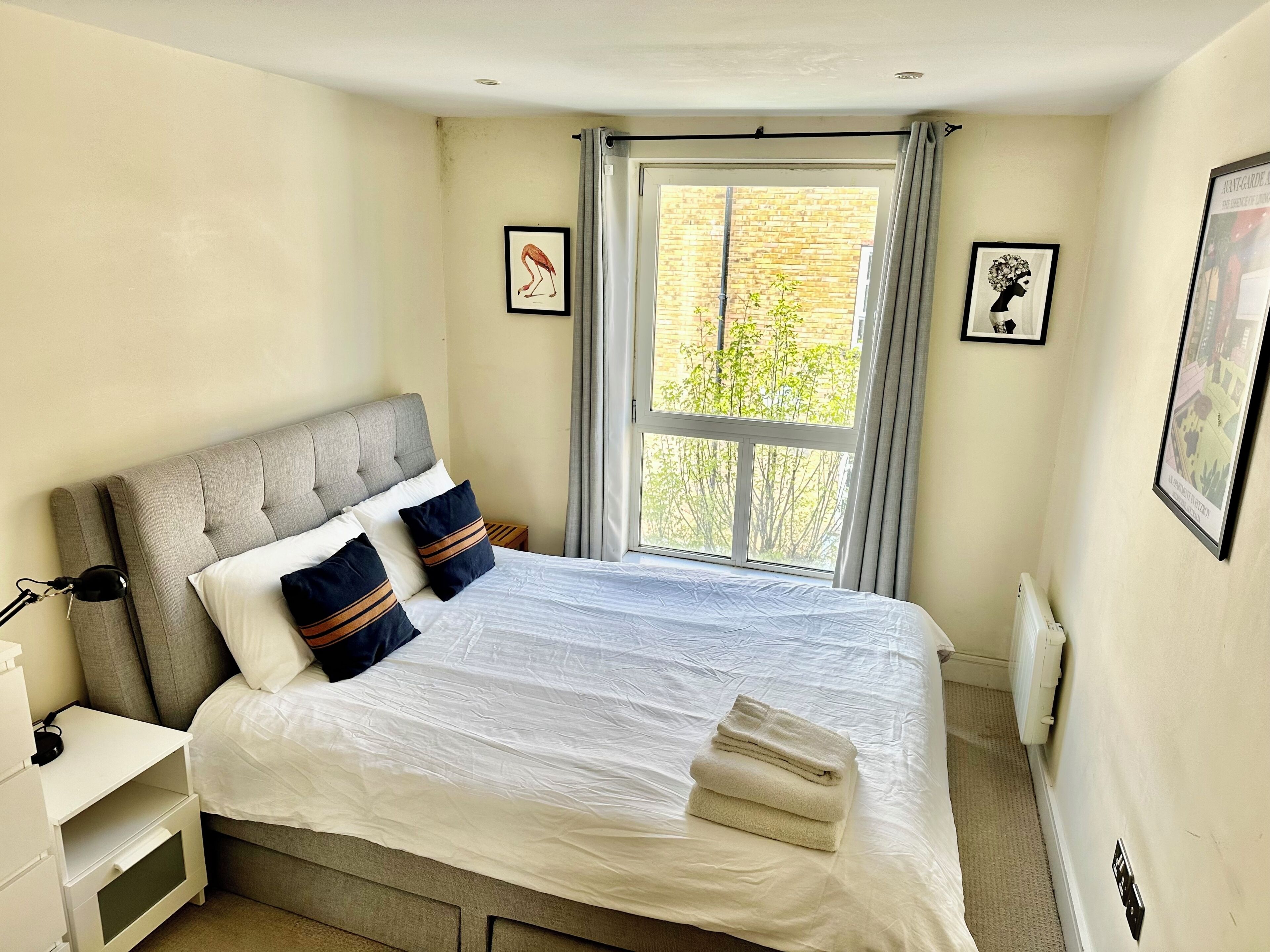 3 bedrooms, iron/ironing board, travel cot, WiFi