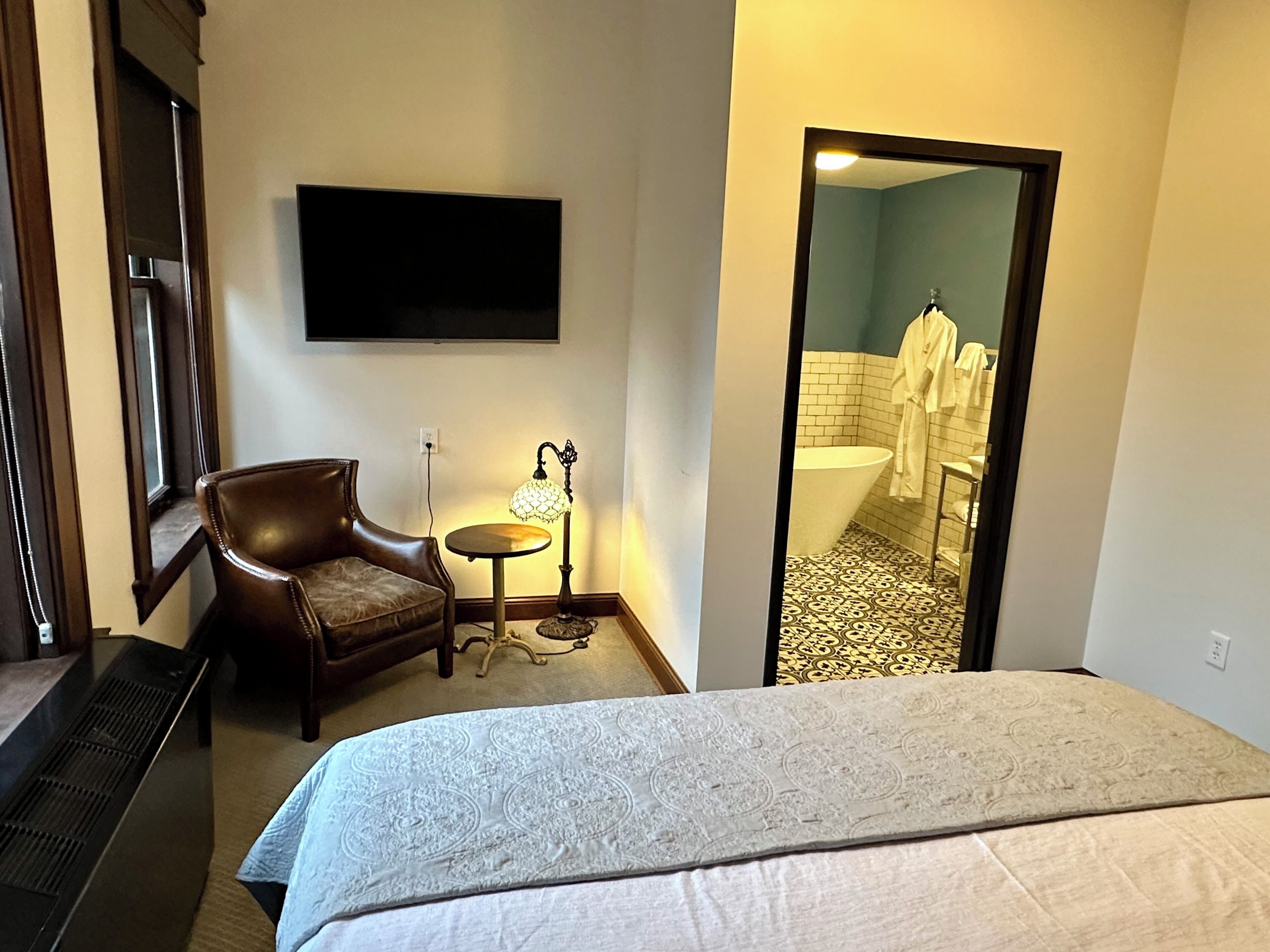 Suite, 1 cama de matrimonio grande con sofá cama