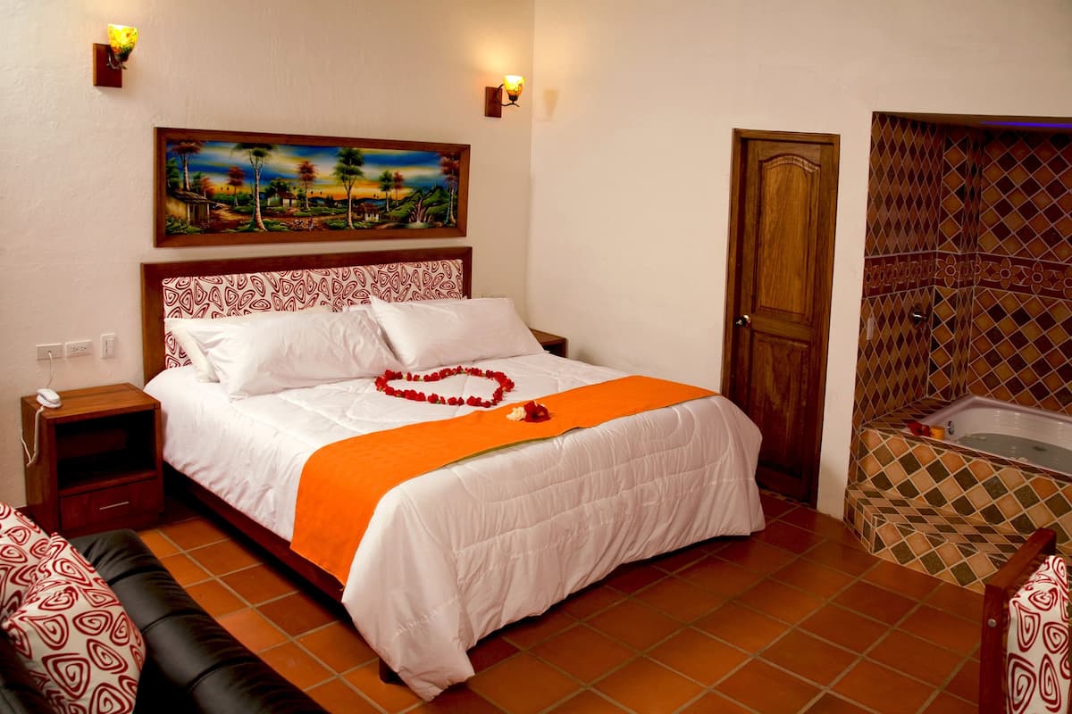 Presidential Suite, Jetted Tub | 1 bedroom, desk, free WiFi, bed sheets