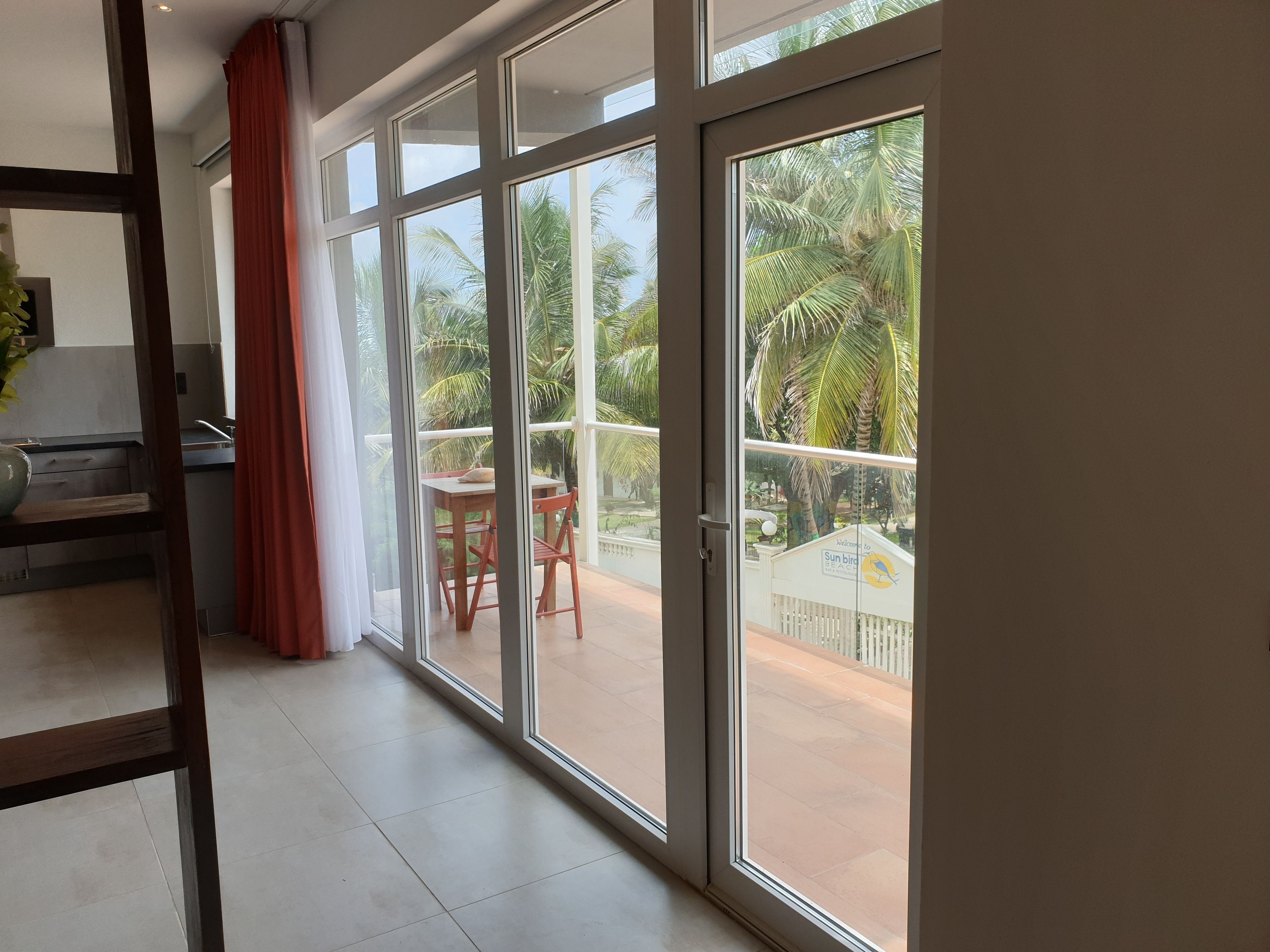 family suite, partial ocean view | balcony view