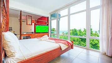 1 habitación y ropa de cama de alta calidad